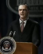 President Bowers thanks Third Echelon after the East Asian Crisis.