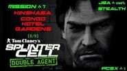 Splinter Cell Double Agent PS2 PCSX2 HD JBA – Миссия 7 Киншаса