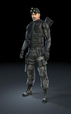 Sam Fisher from Splinter Cell Conviction Costume