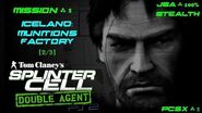Splinter Cell Double Agent PS2 PCSX2 HD JBA – Миссия 1 Исландия – Фабрика боеприпасов (2 3)