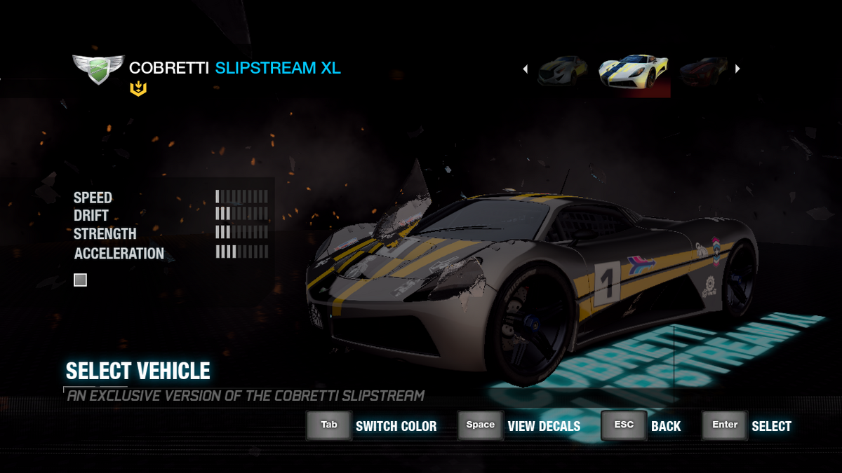 Slipstream XL Split/Second Velocity Wiki Fandom