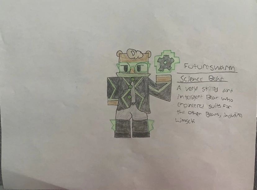 Futureswarm!Science Bear | Bee Swarm Simulator Fanon Wiki | Fandom