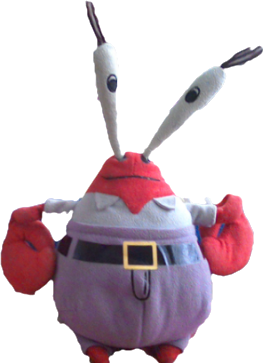 spongebob mr krabs plush
