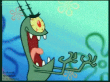 plankton spongebob evil