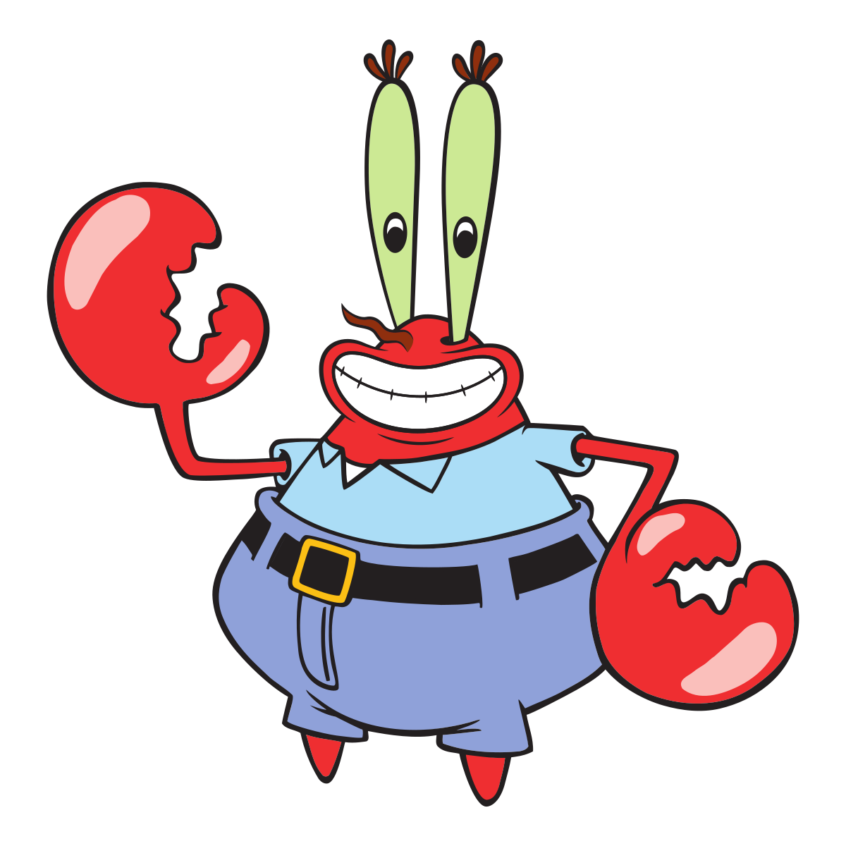 Mr Krabs SpongeBob Square Pants Silicone Push Mold 542 For Resin Fondant 