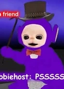 Tubbiehost in the blooper.