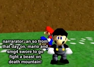 The Narrator's first appearance.