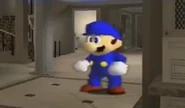 Cloud in his kitchen.png (184 KB) Cloud standing around in his kitchen.