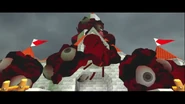 The Malice after taking over Peach's castle.