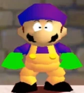 Mariomario761 being harassed by a naked Mario in Super Mario 64 Short - Mario Swag