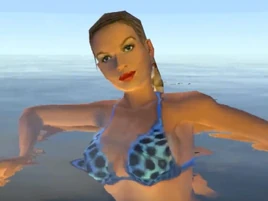 Swimming Lady