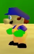 MarioMario761's debut appearance in Super Mario 64 Bloopers: My Best Friend Slenderman