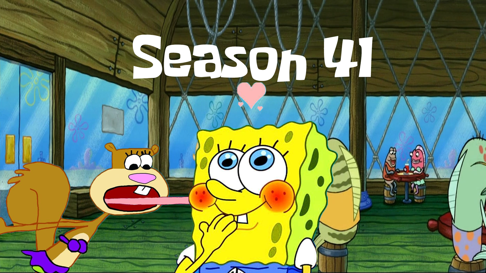 This is the 41st season of SpongeBob SquarePants. 