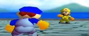 MarioStar92 being cornered by Starman3