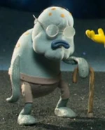 Stary Jenkins w odcinku Gwiazdkowa misja SpongeBoba.