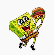 SpongeBob z Kraboburgerem