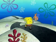 SpongeBob opuszcza Bikini Dolne.