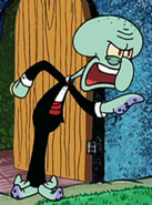 Squidward Wearing Fancy Clothes2
