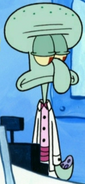 Squidward Wearing Fancy Clothes5