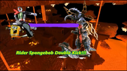 Rider SpongeBob Double Kick