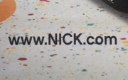 Nick.com text used on the 2009 sets