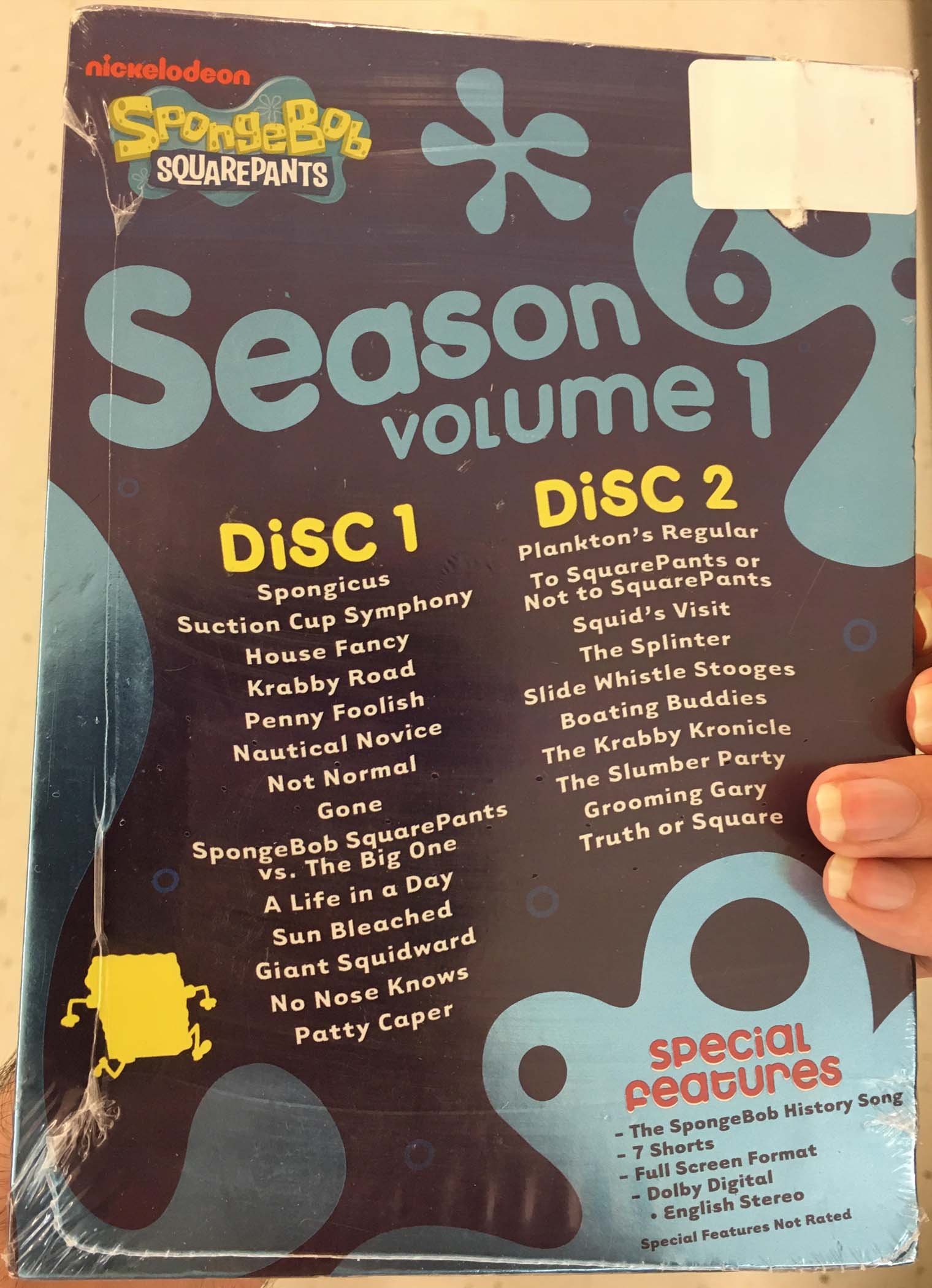 Season 6 Volume 1 Encyclopedia Spongebobia Fandom