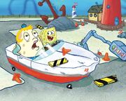 SpongeBob-Mrs-Puff-broken-boat