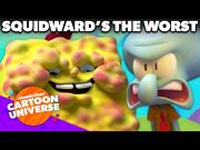 Squidward's WORST Camp Counselor Moments in Kamp Koral 😤 - Nickelodeon Cartoon Universe