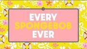 "Every SpongeBob ever" bumper 4 - Nicktoons