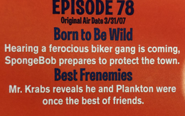 Best Frenemies episode description on The First 100 Episodes 2009 DVD