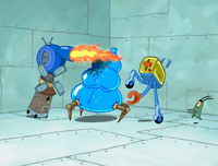 Изобретения Планктона атакуют друг друга