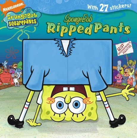 Spongebob ripped cheap pants toy