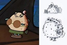Bobblehead Mrs. Puff cameo