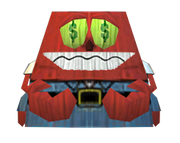 Mr. Krabs tiki (explosive tiki)