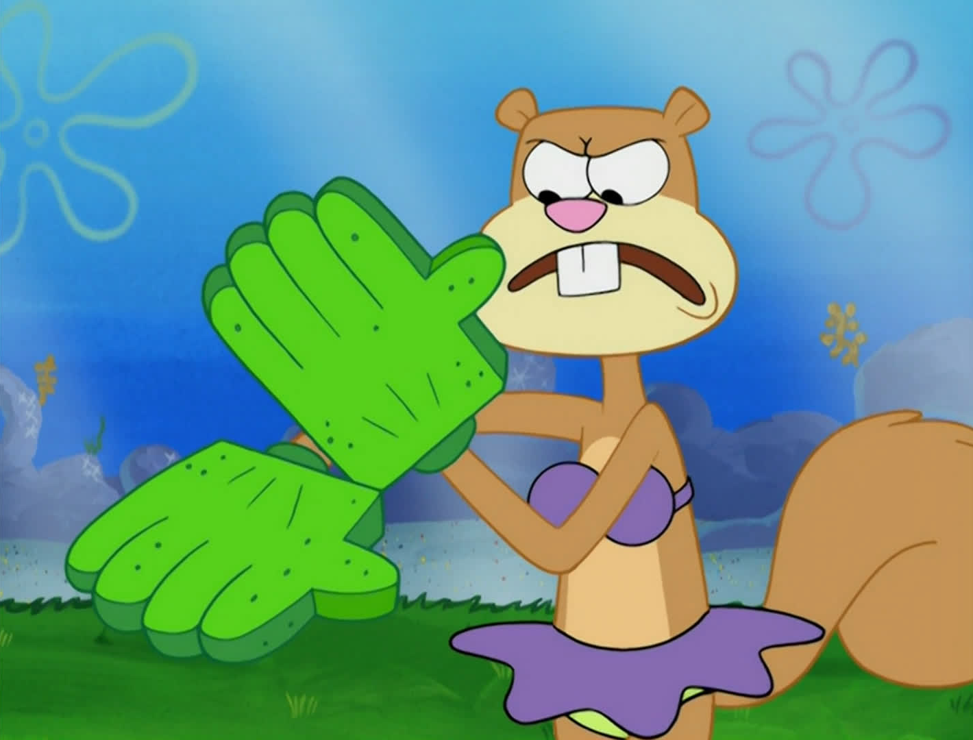 sandy from spongebob karate