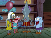 Cindy appearing as one of Pearl's friends.