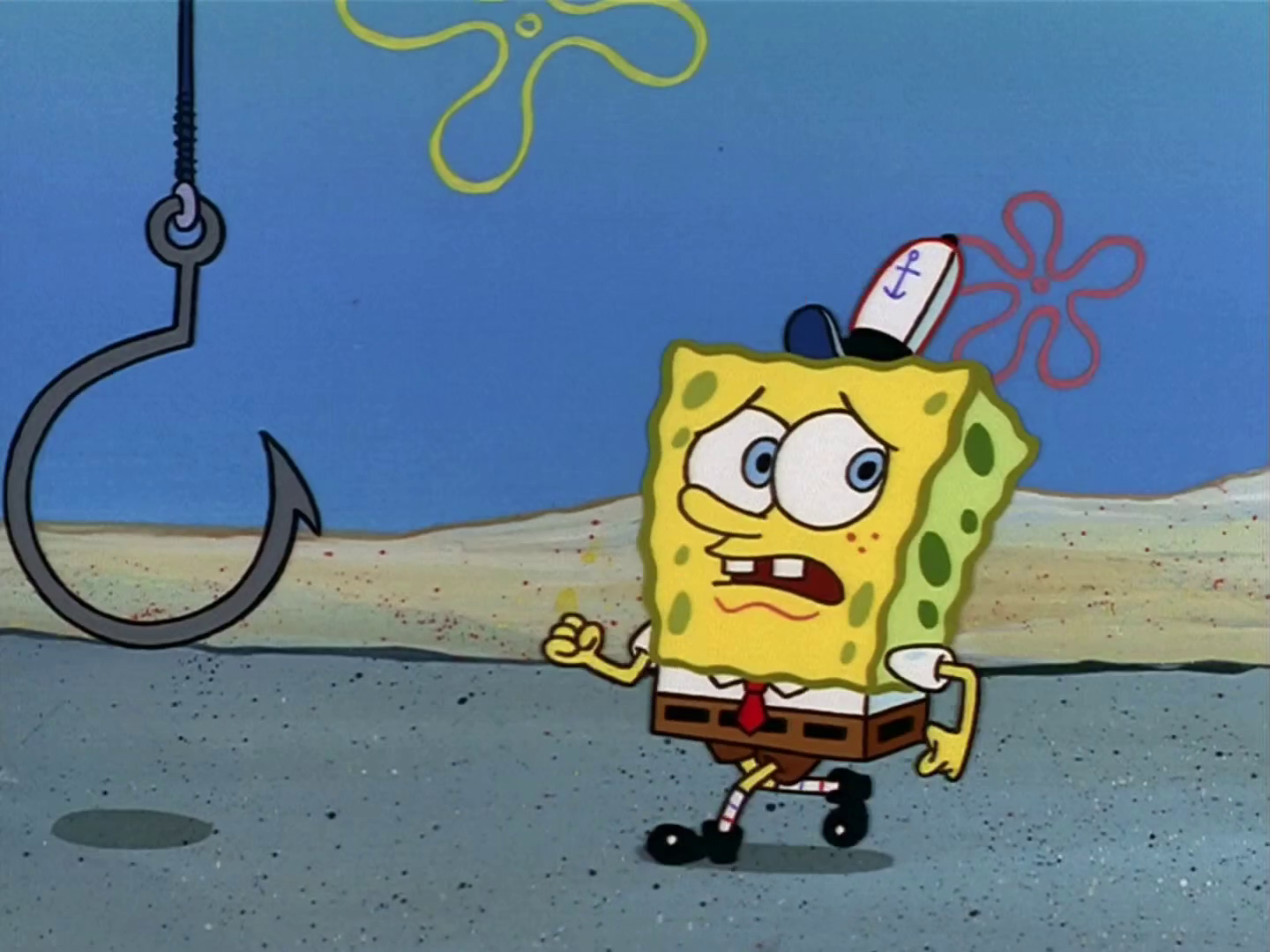 thanks, I hate fishing hooks from sponge bob : r/TIHI