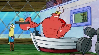 Larry The Floor Manager Encyclopedia Spongebobia Fandom
