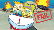 Nickelodeon SpongeBob SquarePants Mrs. Puff and SpongeBob Promotional Image Nick com