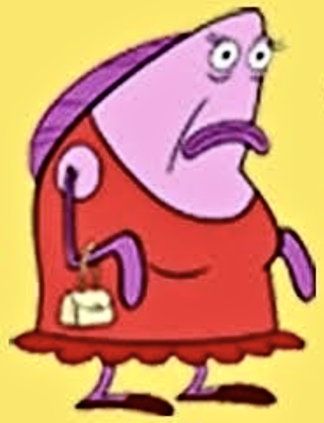 spongebob fish characters pink lady