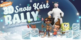 Nicktoons 3D Snow Kart Rally
