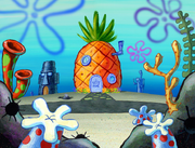 SpongeBob's House Stock Background 2