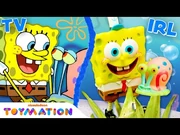 SpongeBob & Patrick Toys Have the BEST DAY EVER! - @SpongeBob SquarePants Official- Toymation