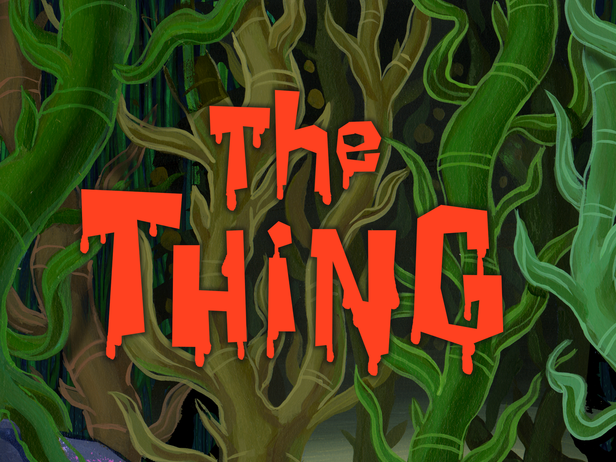 spongebob the thing full episode