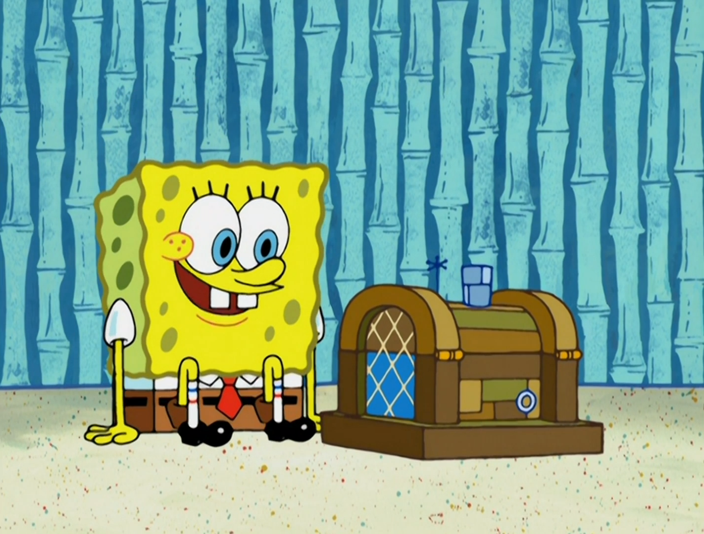 Spongebob At The Krusty Krab