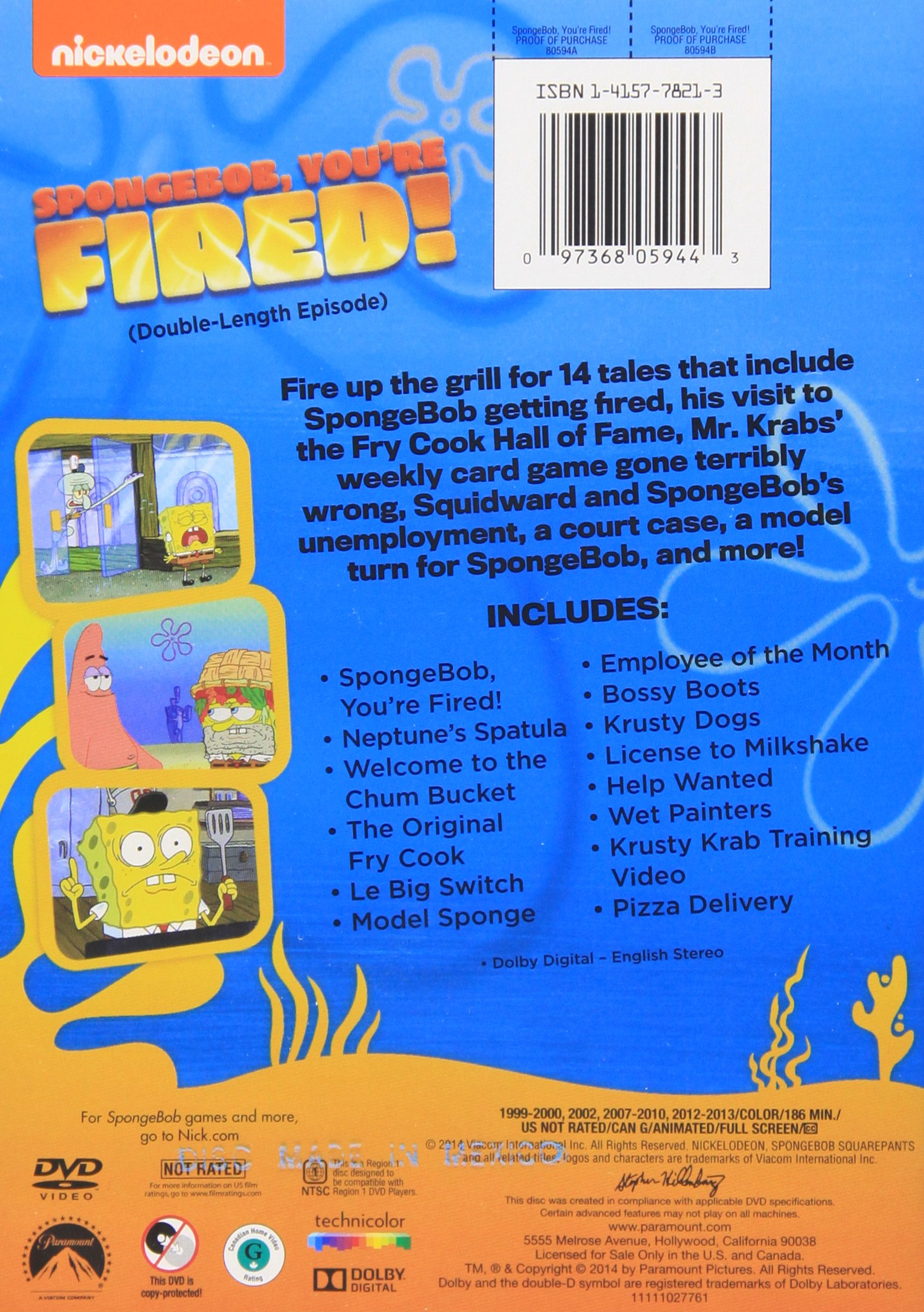 Spongebob You Re Fired Dvd Encyclopedia Spongebobia Fandom