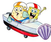 SpongeBob-Mrs-Puff-boat-clam-Crash-Course