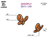 Wormy as a butterfly.