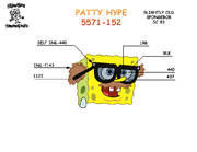 SpongeBob as a middle-aged man.