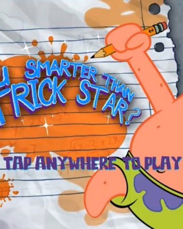 Are You Smarter Than Patrick Star Encyclopedia Spongebobia Fandom